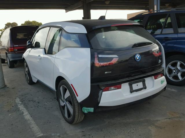 WBY1Z4C51FV279591 - 2015 BMW I3 REX WHITE photo 3