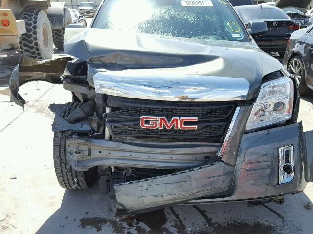 2GKFLUE53C6299545 - 2012 GMC TERRAIN SL GREEN photo 7