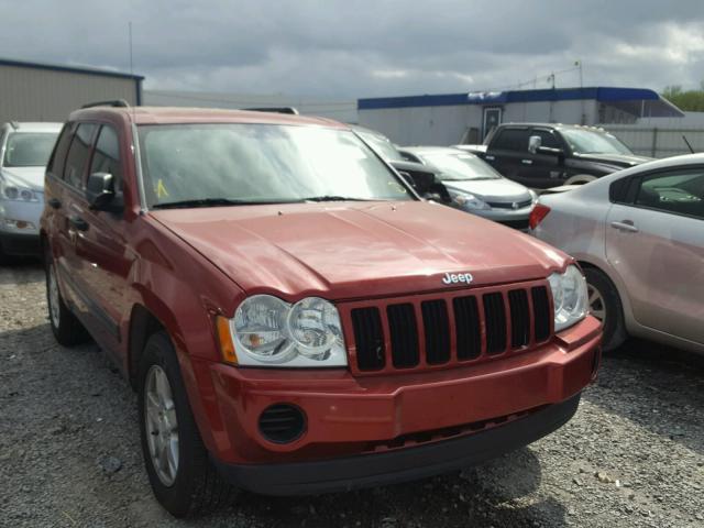 1J4GS48K55C666860 - 2005 JEEP GRAND CHER RED photo 1