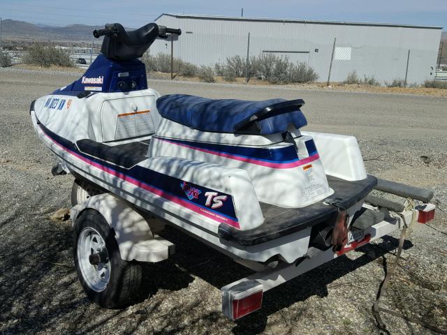 KAW423911990 - 1990 KAWASAKI JETSKI WHITE photo 3