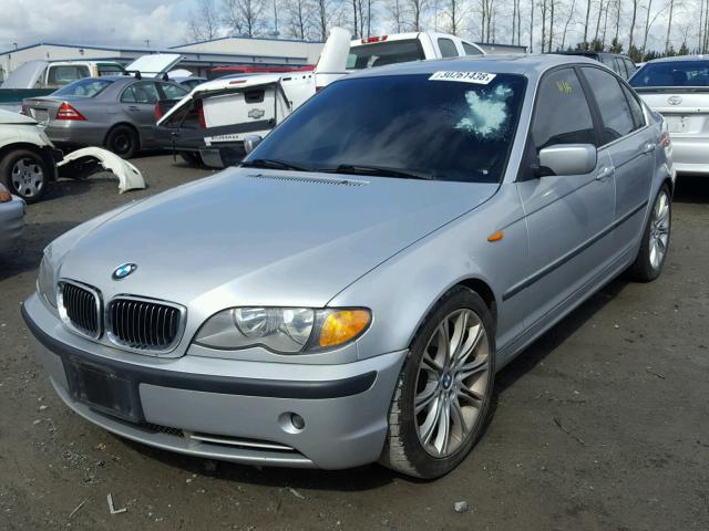 WBAEV53462KM02158 - 2002 BMW 330 I SILVER photo 2