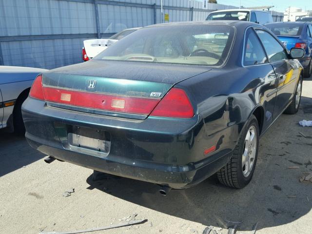 1HGCG2253XA032704 - 1999 HONDA ACCORD EX GREEN photo 4