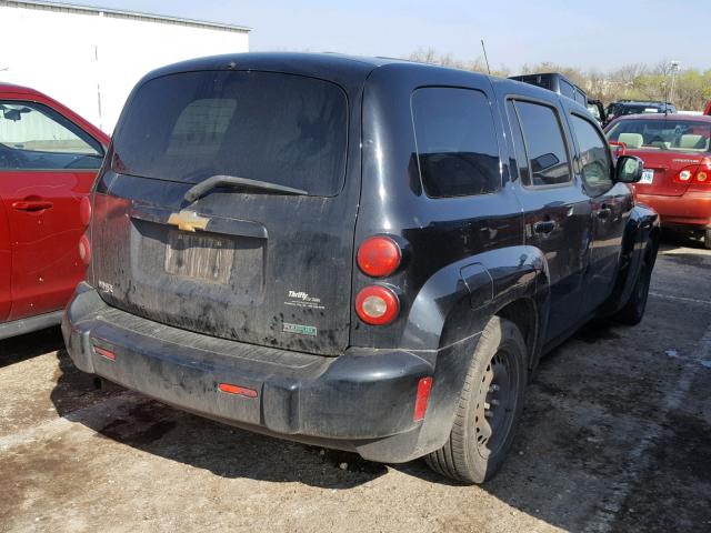 3GNBAADB7AS579447 - 2010 CHEVROLET HHR LS BLACK photo 4