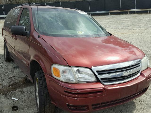 1GNDV13E33D208250 - 2003 CHEVROLET VENTURE LU MAROON photo 1