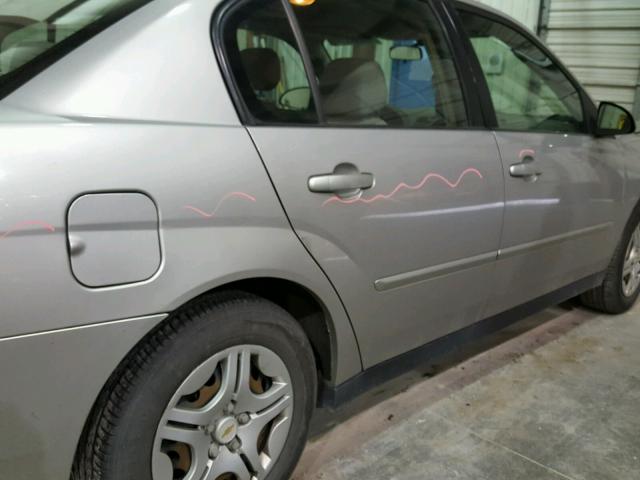 1G1ZS58F98F106262 - 2008 CHEVROLET MALIBU LS 银色 照片 9