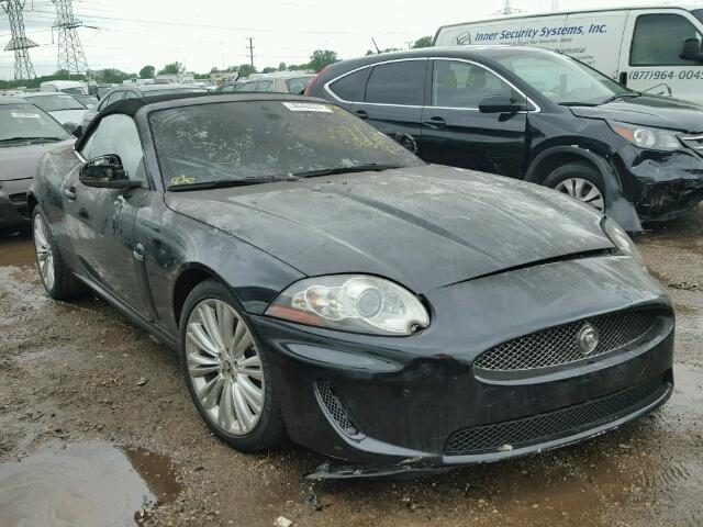 SAJWA4GB2BLB39770 - 2011 JAGUAR XK BLACK photo 1