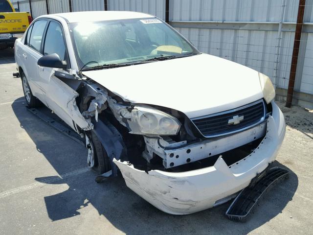 1G1ZS58F27F306446 - 2007 CHEVROLET MALIBU LS WHITE photo 1