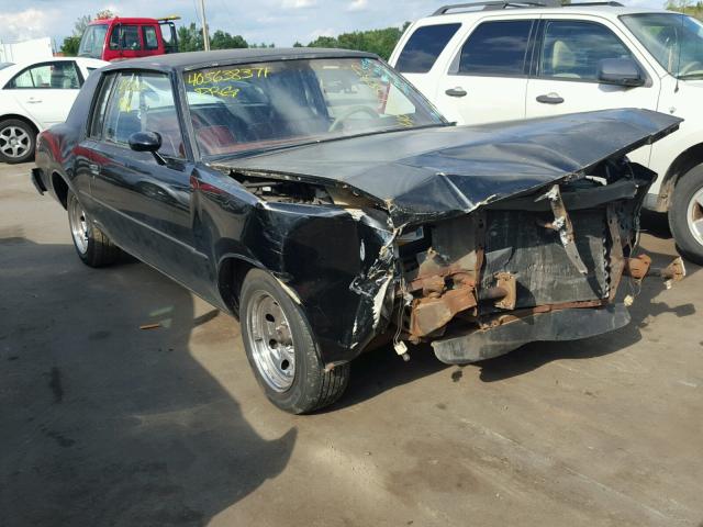 4J47A8G177480 - 1978 BUICK REGAL BLACK photo 1