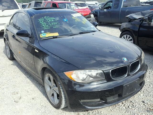 WBAUP73578VF06386 - 2008 BMW 128 I BLACK photo 1