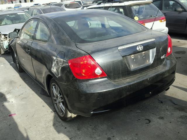 JTKDE167X60140961 - 2006 TOYOTA SCION TC 黑色 照片 3