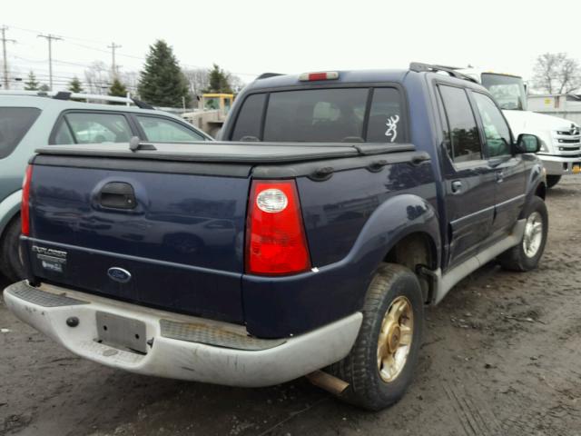 1FMZU77E23UA65754 - 2003 FORD EXPLORER S BLUE photo 4