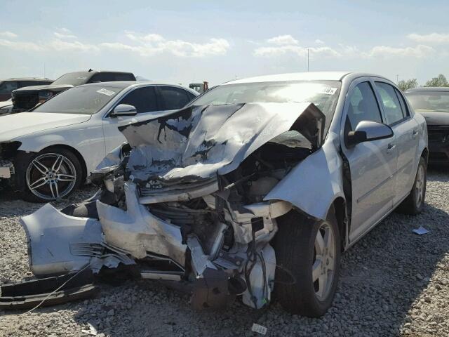 1G1AF5F59A7238952 - 2010 CHEVROLET COBALT 2LT SILVER photo 2