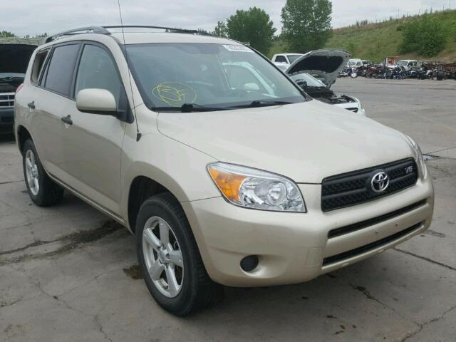 JTMBK33V965007617 - 2006 TOYOTA RAV4 GOLD photo 1