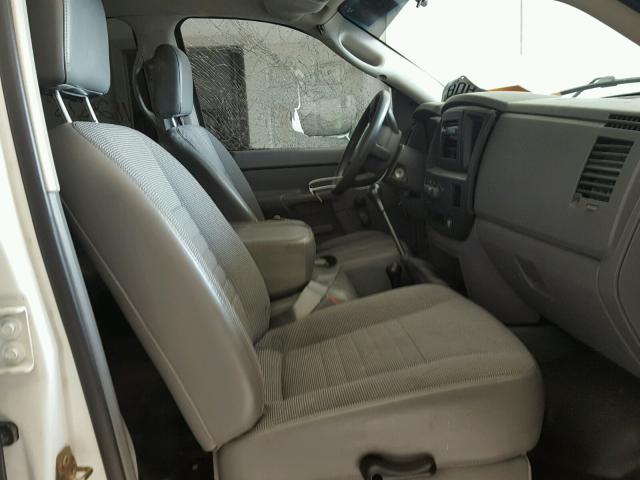 3D7KS28C36G286322 - 2006 DODGE RAM 2500 S WHITE photo 5