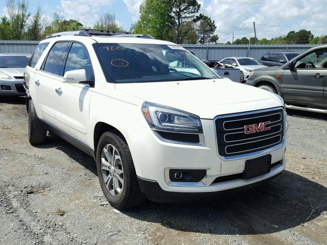 1GKKRRKD9FJ179570 - 2015 GMC ACADIA SLT თეთრი ფოტო 1