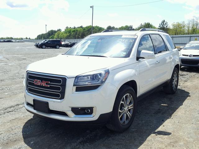 1GKKRRKD9FJ179570 - 2015 GMC ACADIA SLT თეთრი ფოტო 2