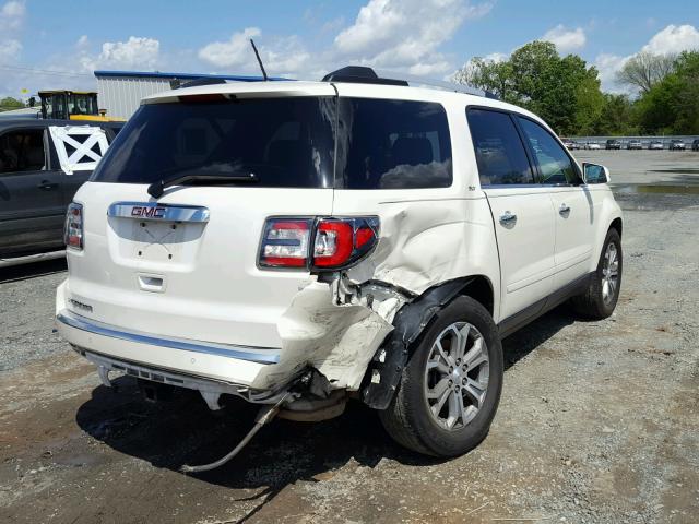 1GKKRRKD9FJ179570 - 2015 GMC ACADIA SLT თეთრი ფოტო 4