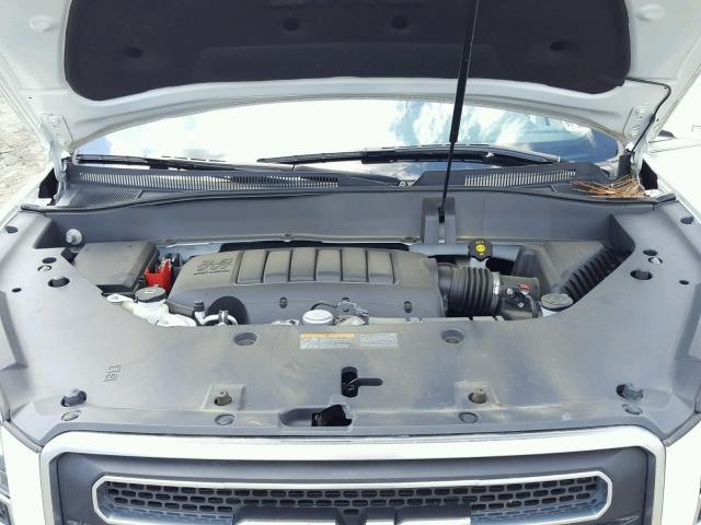 1GKKRRKD9FJ179570 - 2015 GMC ACADIA SLT თეთრი ფოტო 7