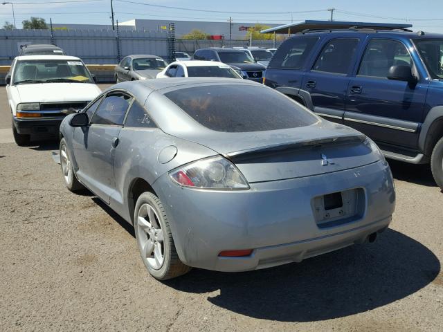 4A3AK24F38E005505 - 2008 MITSUBISHI ECLIPSE GS GRAY photo 3