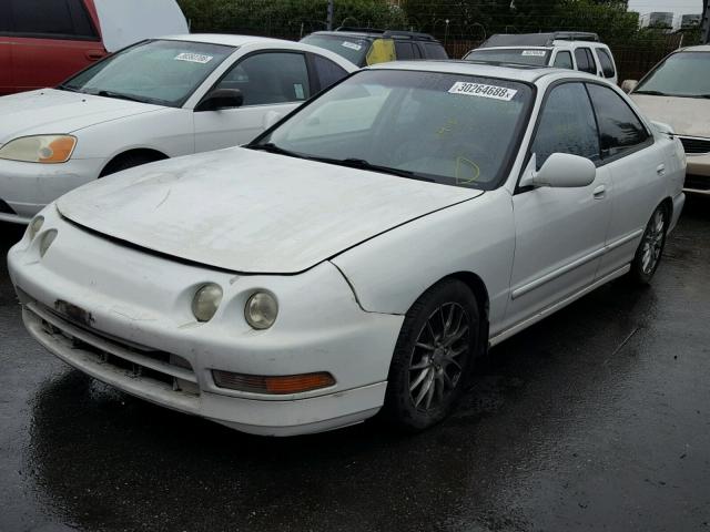 JH4DB766XSS009519 - 1995 ACURA INTEGRA SE WHITE photo 2