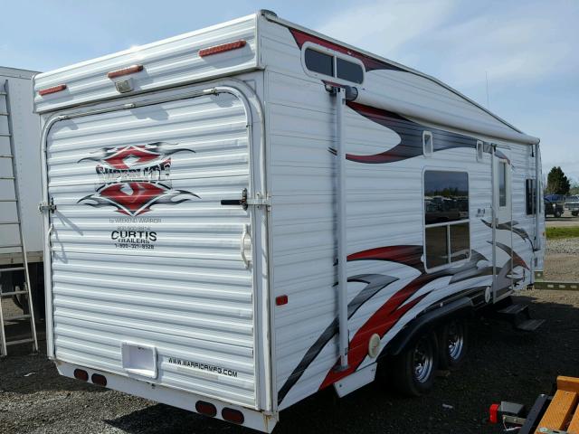 5HRFF21278C022464 - 2008 WKED TOYHAULER WHITE photo 4