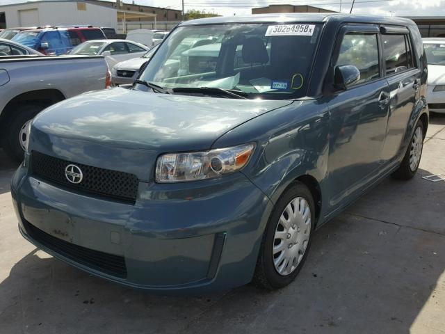 JTLZE4FE3A1108633 - 2010 TOYOTA SCION XB მწვანე ფოტო 2