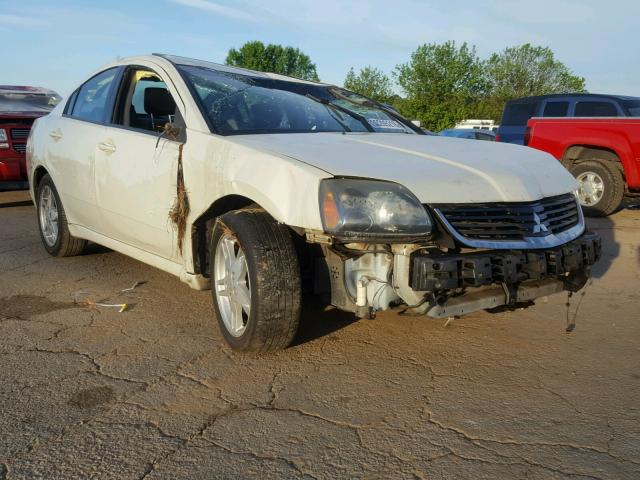 4A3AB36F77E058709 - 2007 MITSUBISHI GALANT ES WHITE photo 1