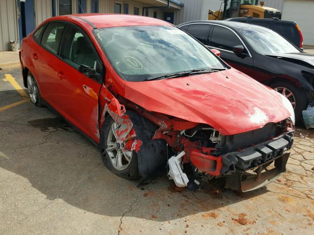 1FADP3F24EL382441 - 2014 FORD FOCUS SE RED photo 1