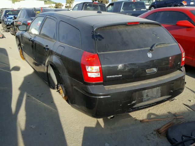 2D8GV582X5H610916 - 2005 DODGE MAGNUM R/T BLACK photo 3