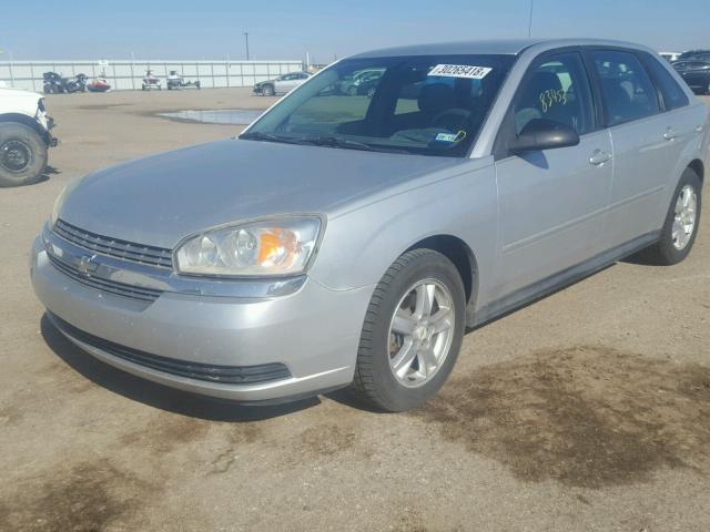 1G1ZT62895F308737 - 2005 CHEVROLET MALIBU MAX 银色 照片 2