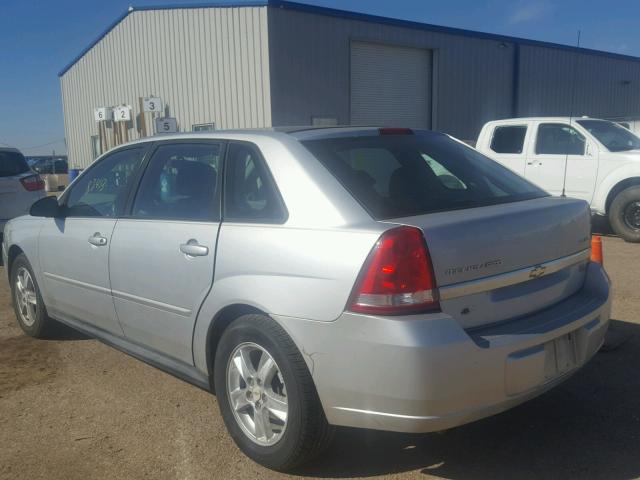 1G1ZT62895F308737 - 2005 CHEVROLET MALIBU MAX SILVER photo 3