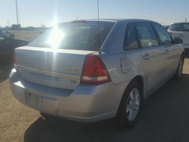 1G1ZT62895F308737 - 2005 CHEVROLET MALIBU MAX 银色 照片 4