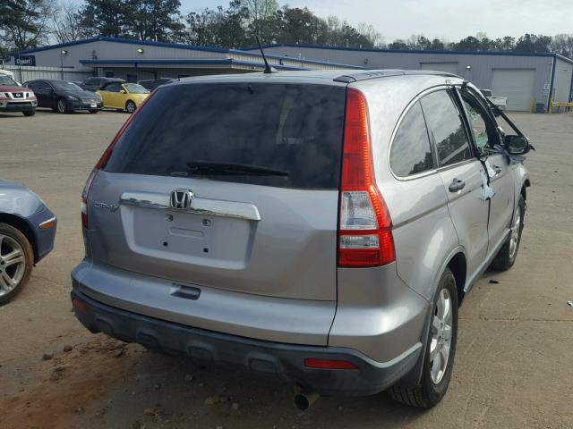 JHLRE48548C002170 - 2008 HONDA CR-V EX SILVER photo 4