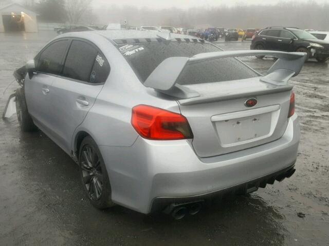 JF1VA1G63F9816293 - 2015 SUBARU WRX LIMITE SILVER photo 3