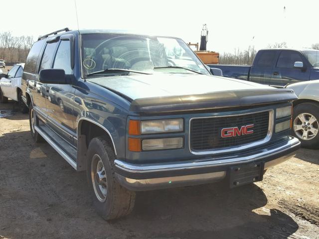 1GKGC26N4SJ738258 - 1995 GMC SUBURBAN C GREEN photo 1