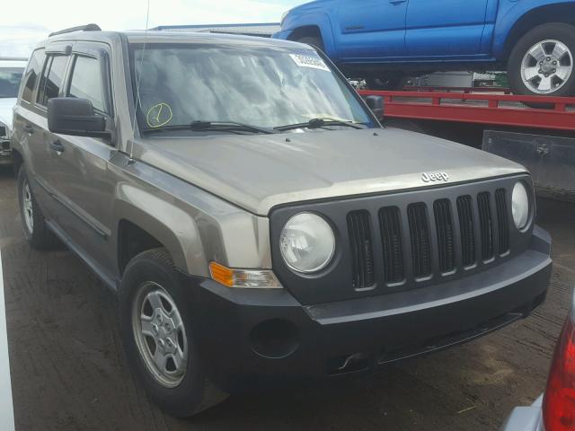 1J8FF28W77D369348 - 2007 JEEP PATRIOT SP GOLD photo 1