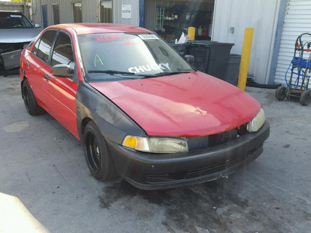 JA3AY26C91U031329 - 2001 MITSUBISHI MIRAGE ES RED photo 1