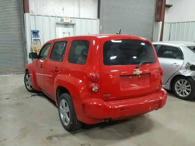 3GNCA13D58S714488 - 2008 CHEVROLET HHR LS RED photo 3