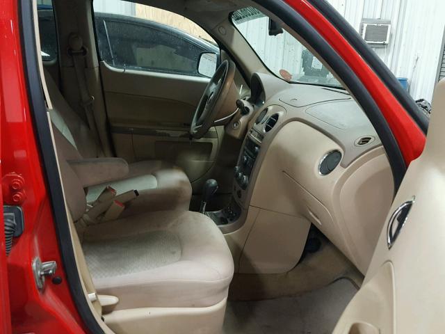 3GNCA13D58S714488 - 2008 CHEVROLET HHR LS RED photo 5