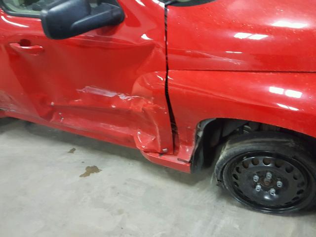 3GNCA13D58S714488 - 2008 CHEVROLET HHR LS RED photo 9