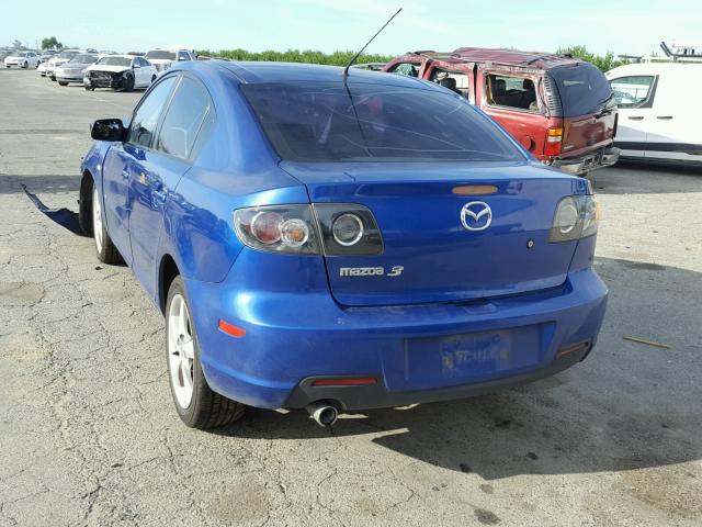 JM1BK324671706950 - 2007 MAZDA 3 S BLUE photo 3