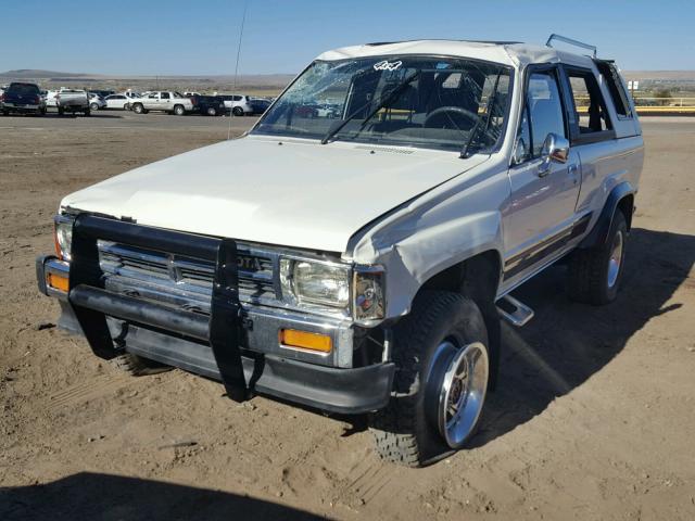 JT4RN62S2H0167837 - 1987 TOYOTA 4RUNNER RN WHITE photo 2