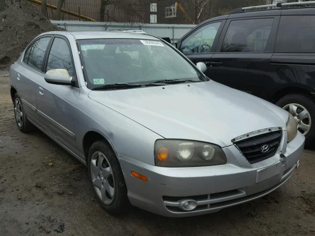 KMHDN46D74U741115 - 2004 HYUNDAI ELANTRA GL SILVER photo 1