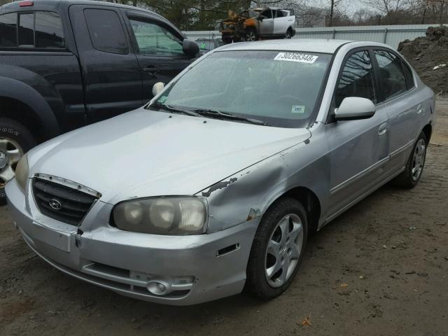 KMHDN46D74U741115 - 2004 HYUNDAI ELANTRA GL SILVER photo 2