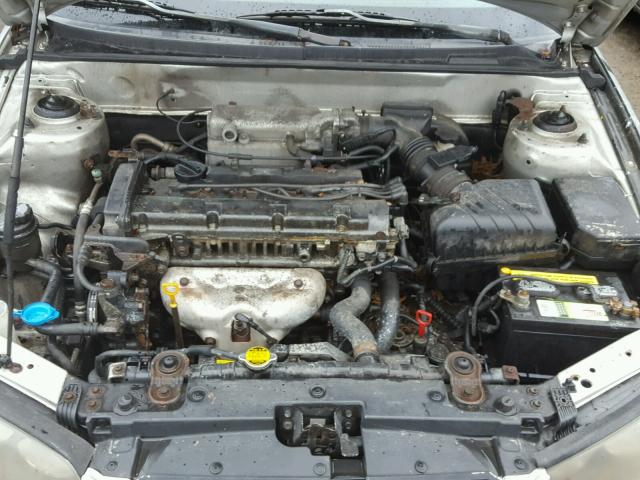 KMHDN46D74U741115 - 2004 HYUNDAI ELANTRA GL SILVER photo 7