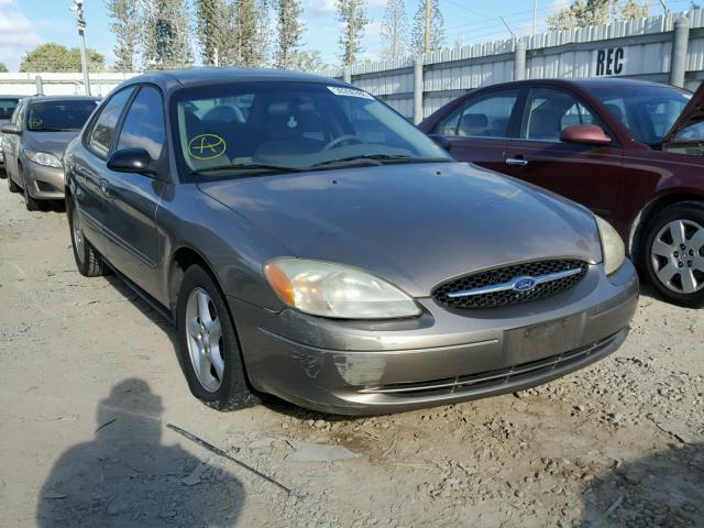 1FAFP52U83A123942 - 2003 FORD TAURUS LX BEIGE photo 1