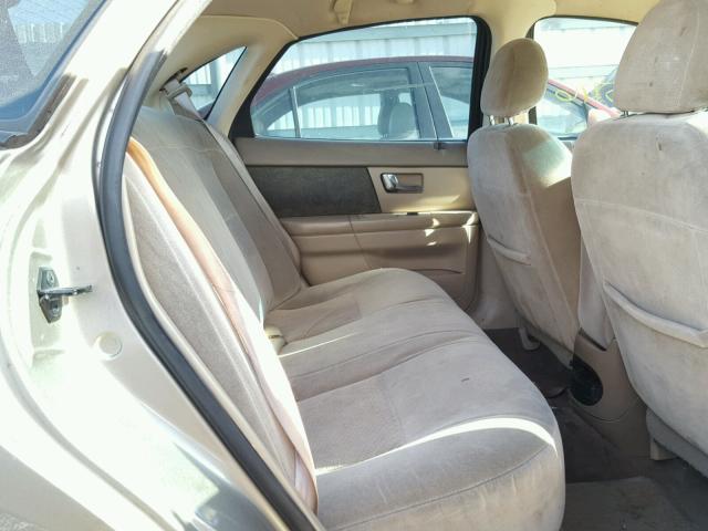 1FAFP52U83A123942 - 2003 FORD TAURUS LX BEIGE photo 6