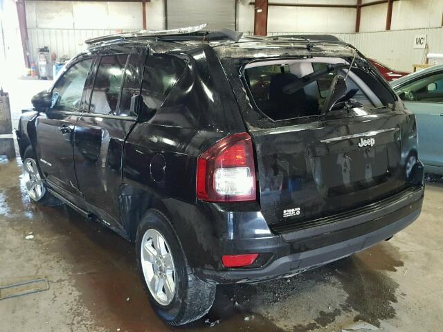 1C4NJCBA9ED504833 - 2014 JEEP COMPASS SP BLACK photo 3