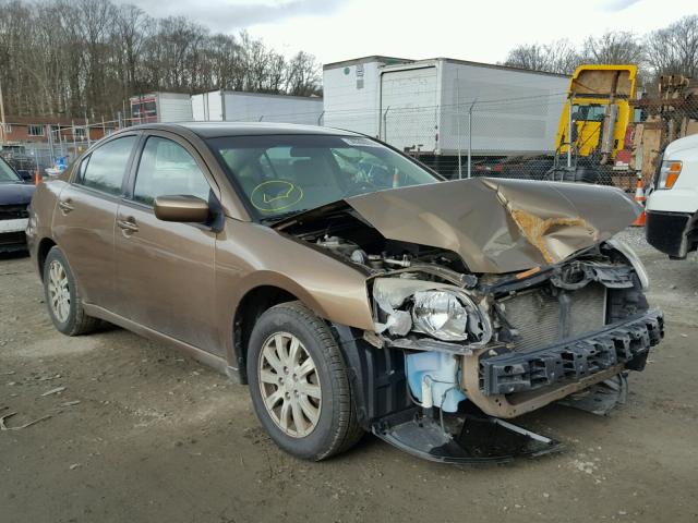 4A3AB36F79E013949 - 2009 MITSUBISHI GALANT ES BROWN photo 1