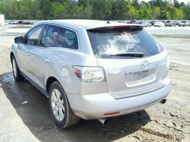 JM3ER293380186043 - 2008 MAZDA CX-7 SILVER photo 3